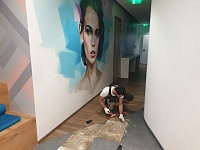 Частичная замена виниловой плитки